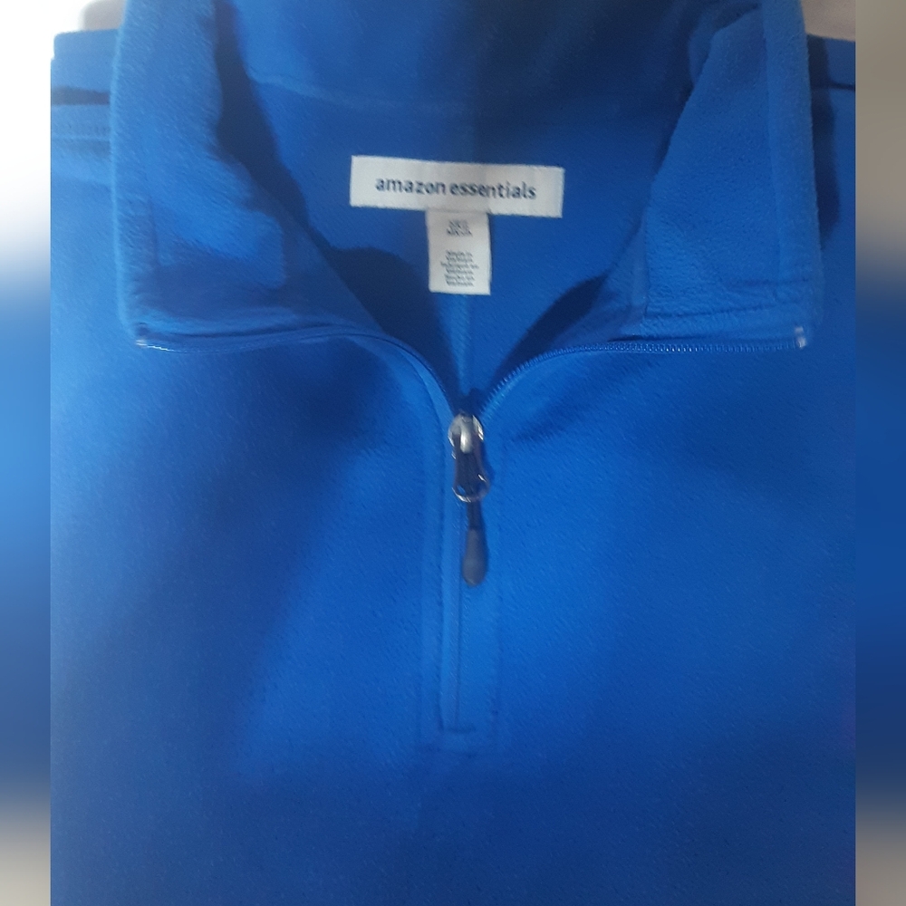 Men's lot of 4 Grandpacore Fleece Quarter zip up in Blue, Red, Green & Black